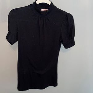 Mock neck t